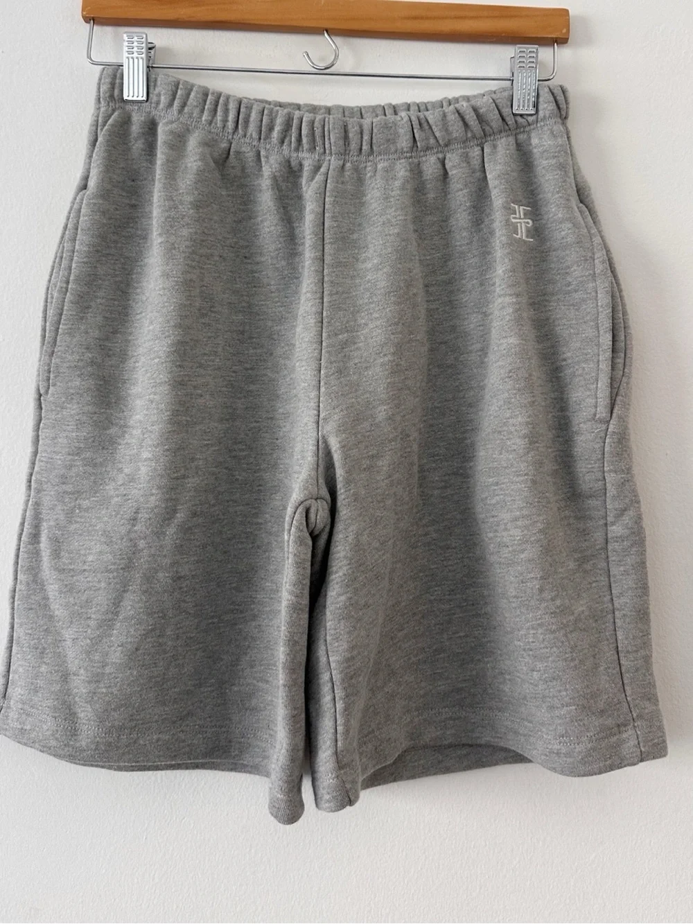 NWT Eterne Boyfriend Terry Shorts Bermuda length sweatshorts